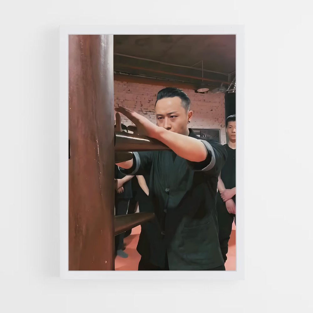 Poster Maître de Wing Chun (vue 3)